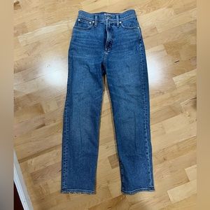 Madewell The Perfect Vintage Straight Crop Jean